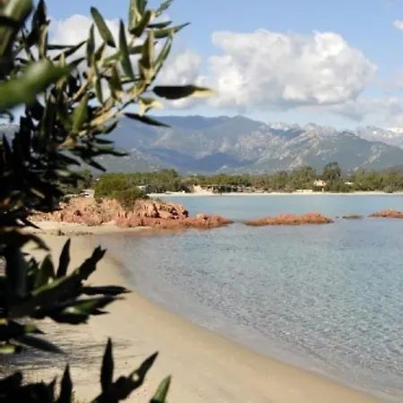 Face A La Grande Plage De Cala Rossa Appartement Lecci